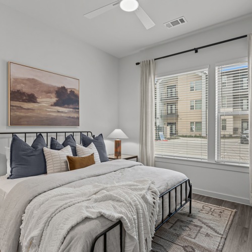 Relax and recharge in beautiful and spacious bedrooms Relax and recharge in beautiful and spacious bedrooms