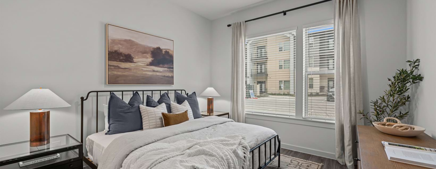 Relax and recharge in beautiful and spacious bedrooms